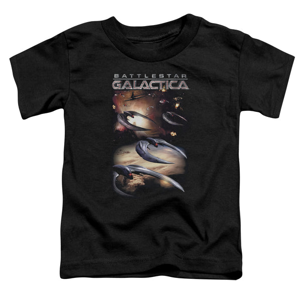 Battlestar Galactica (New) - When Cylons Attack Toddler Short Sleeve