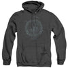 Battlestar Galactica (New) - Faded Emblem Adult Heather Hoodie