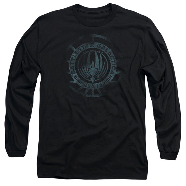 Battlestar Galactica (New) - Faded Emblem Adult Long Sleeve