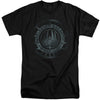 Battlestar Galactica (New) - Faded Emblem Adult Tall Fit Short Sleeve