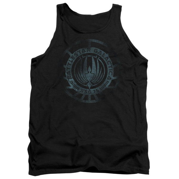 Battlestar Galactica (New) - Faded Emblem Adult Tank Top