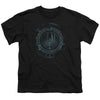 Battlestar Galactica (New) - Faded Emblem Youth Short Sleeve