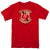BSG - Red Aces Badge Adult Regular Fit Short Sleeve