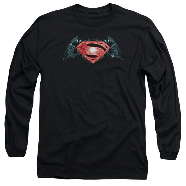 Batman V Superman - Industrial Logo Adult Long Sleeve