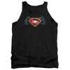 Batman V Superman - Industrial Logo Adult Tank Top