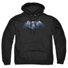 Batman V Superman - Plated Bat Logo Adult Pullover Hoodie