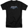 Batman V Superman - Plated Bat Logo Adult Tall Fit Short Sleeve