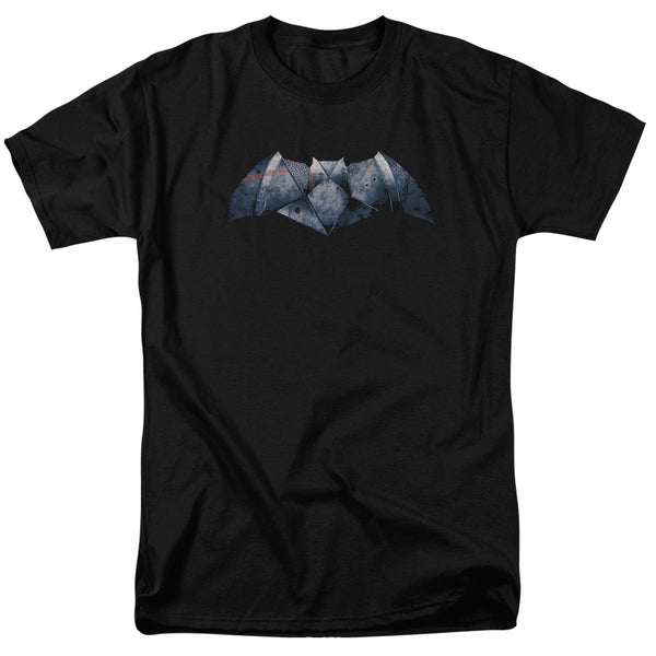 Batman V Superman - Plated Bat Logo Adult Regular Fit Short Sleeve