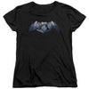 Batman V Superman - Plated Bat Logo Women's Short Sleeve
