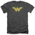 Batman V Superman - Clean Line Logo Adult Regular Fit Heather Short Sleeve