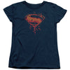 Batman V Superman - Tech Super Logo Women's Short Sleeve