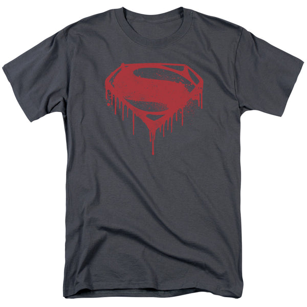 Batman V Superman - Splattered Adult Regular Fit Short Sleeve