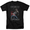 Batman Vs Superman - Hero Split Adult Regular Fit Short Sleeve
