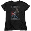 Batman Vs Superman - Hero Split Women's Short Sleeve