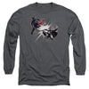 Batman V Superman - Fight Burst Adult Long Sleeve