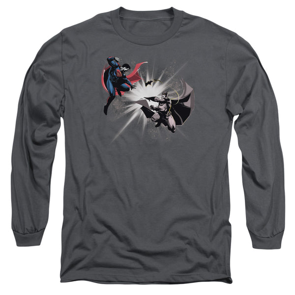 Batman V Superman - Fight Burst Adult Long Sleeve