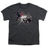 Batman V Superman - Fight Burst Youth Short Sleeve