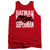 Batman Vs Superman - Silhouette Fight Adult Tank Top