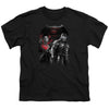 Batman V Superman - Stand Off Youth Short Sleeve