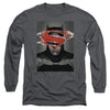 Batman Vs Superman - Batman Poster Adult Long Sleeve
