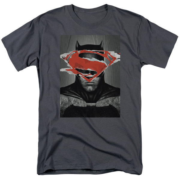 Batman Vs Superman - Batman Poster Adult Regular Fit Short Sleeve