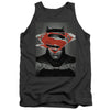 Batman Vs Superman - Batman Poster Adult Tank Top