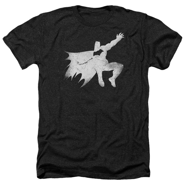 Batman V Superman - Knight Silhouette Adult Regular Fit Heather Short Sleeve