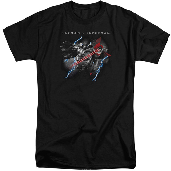Batman V Superman - Lightning Fight Adult Tall Fit Short Sleeve