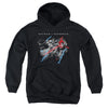 Batman V Superman - Lightning Fight Youth Hooded Sweatshirt