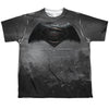 Batman Vs Superman - Logo City Youth Short Sleeve 100% Poly