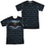 Batman Vs Superman - Logo Pattern (Front - Back Print) Adult Regular Fit Short Sleeve 100% Poly