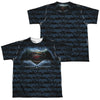 Batman Vs Superman - Logo Pattern (Front - Back Print) Youth Short Sleeve 100% Poly