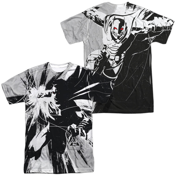 Batman V Superman - Graphic Contrast (Front - Back Print) Adult Regular Fit Short Sleeve 100% Poly