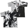 Batman V Superman - Graphic Contrast (Front - Back Print) Youth Short Sleeve 100% Poly
