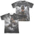 Batman Vs Superman - Batman Light (Front - Back Print) Adult Regular Fit Short Sleeve 65 - 35 Poly - Cotton