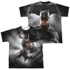 Batman Vs Superman - Batman Light (Front - Back Print) Youth Short Sleeve 100% Poly
