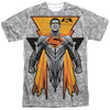 Batman V Superman - Super Tech Sub Adult Regular Fit Short Sleeve 100% Poly