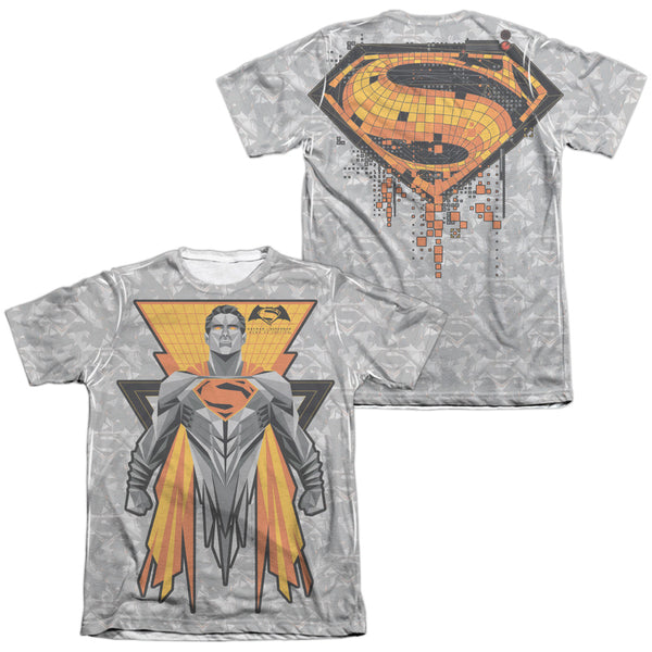 Batman V Superman - Super Tech Sub (Front - Back Print) Adult Regular Fit Short Sleeve 65 - 35 Poly - Cotton