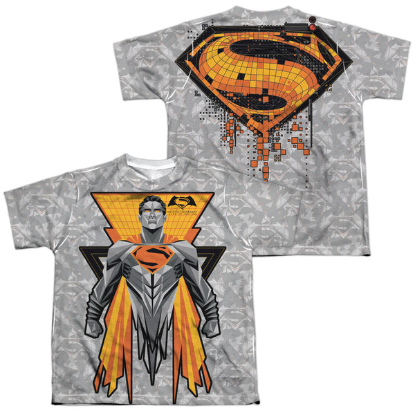 Batman V Superman - Super Tech Sub (Front - Back Print) Youth Short Sleeve 100% Poly
