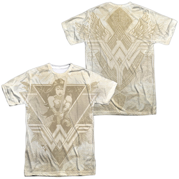 Batman V Superman - Greek Goddess (Front - Back Print) Adult Regular Fit Short Sleeve 100% Poly