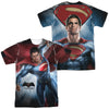 Batman V Superman - Superman Light (Front - Back Print) Adult Regular Fit Short Sleeve 100% Poly