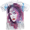 Batman V Superman - Watercolor Wonder Sub Adult Regular Fit Short Sleeve 100% Poly