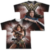 Batman V Superman - Wonder Woman Light (Front - Back Print) Youth Short Sleeve 100% Poly