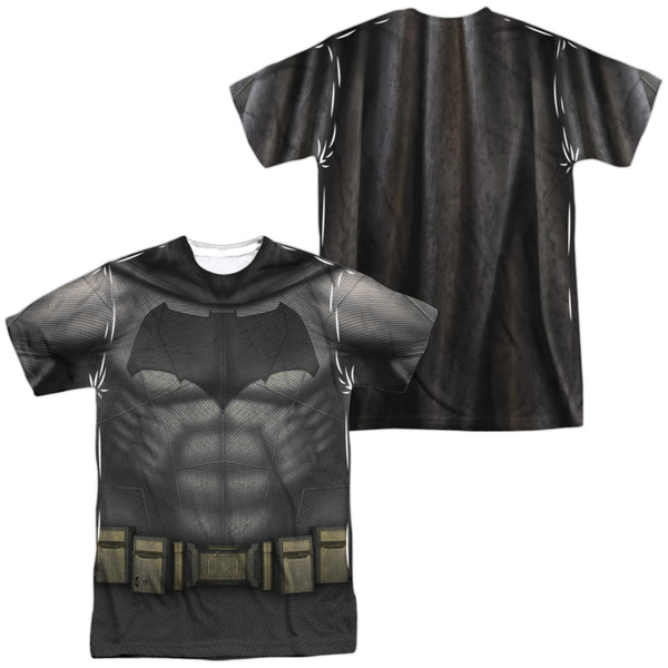 Batman V Superman - Batman Uniform (Front - Back Print) Adult Regular Fit Short Sleeve 100% Poly