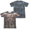 Batman V Superman - Wonder Woman Uniform (Front - Back Print) Adult Regular Fit Short Sleeve 65 - 35 Poly - Cotton