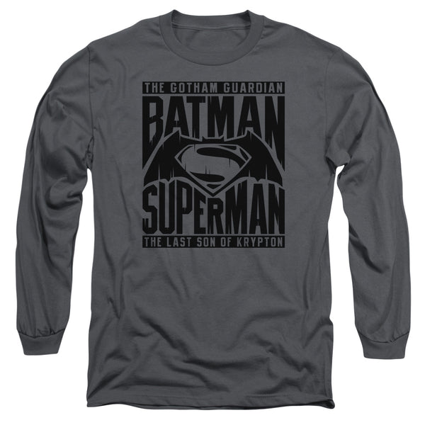 Batman V Superman - Title Fight Adult Long Sleeve