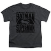 Batman V Superman - Title Fight Youth Short Sleeve