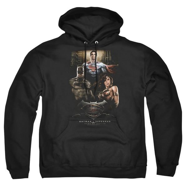 Batman V Superman - Thre Three Adult Pullover Hoodie