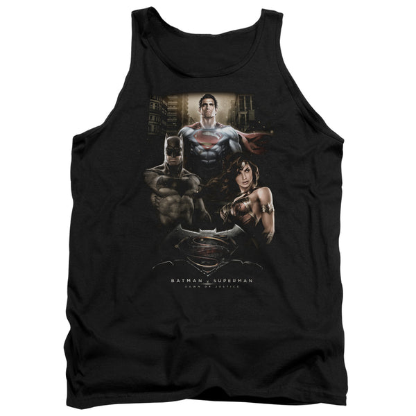 Batman V Superman - Thre Three Adult Tank Top