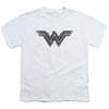 Batman V Superman - Folded And Distressed Youth Short Sleeve